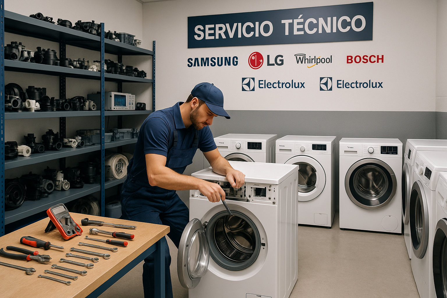 servicio tecnico para lavadoras distintas marcas